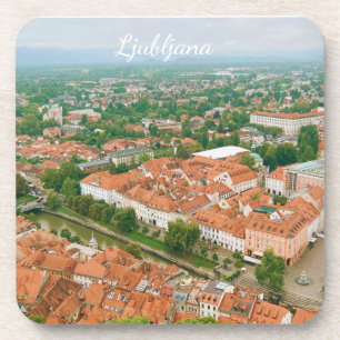 Porta-copo Paisagem Urbana de Liubliana, Lembrança de Viagem
