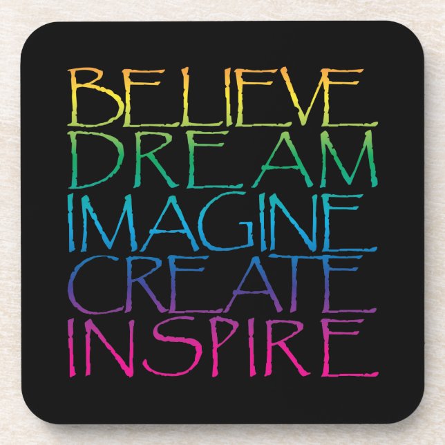 Porta-copo Palavras Inspiracionais (Frente)