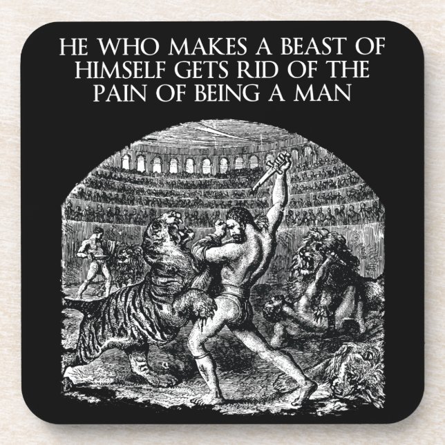 Porta-copo Palavras Motivacionais - BEAST (Frente)