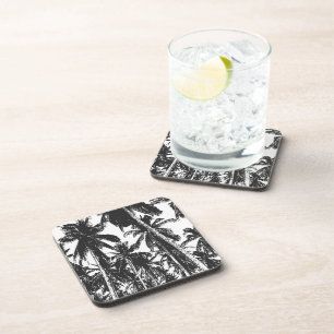 Porta-copo Palmeiras num Design Posterizado