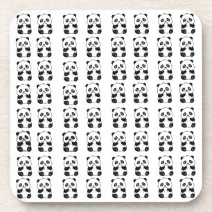 Porta-copo Panda Fofo Mordendo
