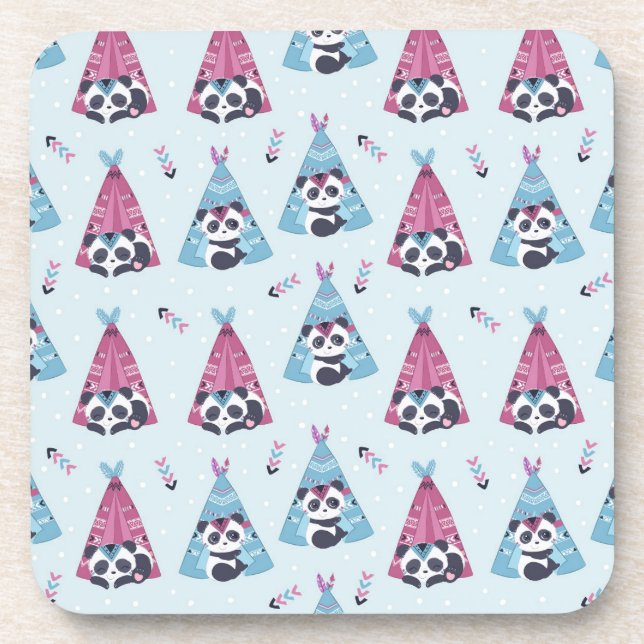 Porta-copo Panda Lover | Ser Como Panda (Frente)