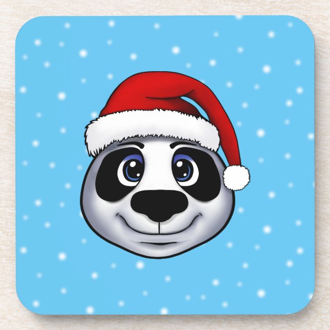 Porta-copo Panda Natal (Frente)