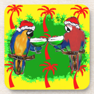 PORTA-COPO PAPAGAIOS DE NATAL