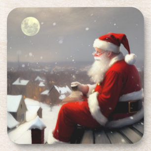 Porta-copo Papai Noel