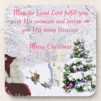 Porta-copo Papais noeis Conhecem Jesus