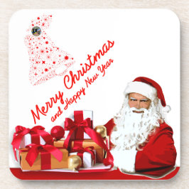 Porta-copo Papais noeis portas copos plásticas com apoio de c