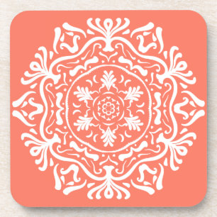 Porta-copo Papaya Mandala