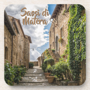 Porta-copo Paredes de hera em Sassi di Matera Itália