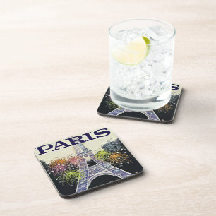 Porta-copo Paris: Coaster da Bebida de Poster