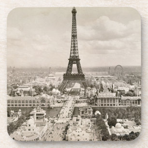 Porta-copo Paris: Torre Eiffel, 1900