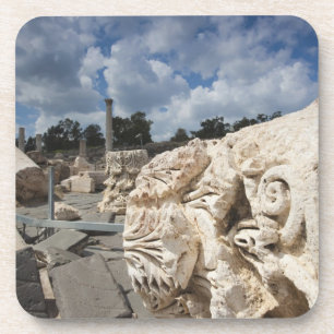 Porta-copo Parque Nacional Beit She-An, ruínas da era romana