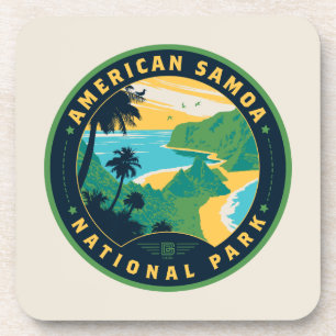 Porta-copo Parque Nacional de Samoa Americana