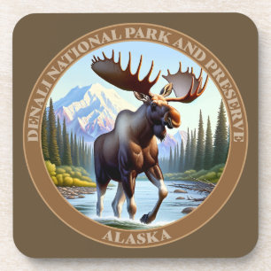 Porta-copo Parque Nacional e Reserva Denali Alasca