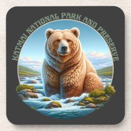 Porta-copo Parque Nacional e Reserva Katmai