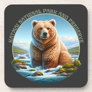 Porta-copo Parque Nacional e Reserva Katmai