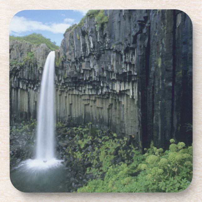 Porta-copo Parque Nacional Skaftafall, Cascata de Svartifoss, (Frente)