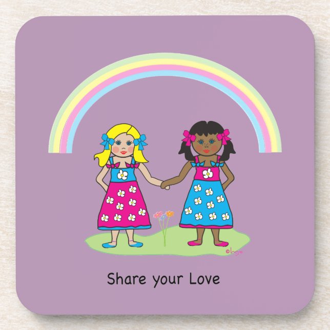 Porta-copo Partilhar o Amor - Igualdade para Todos (Frente)