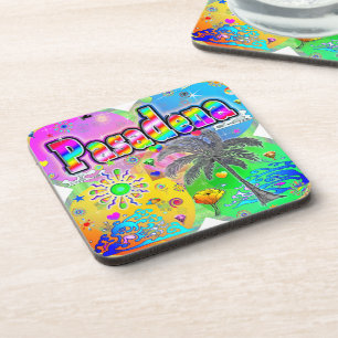 Porta-copo Pasadena Quadro Seasons Coaster