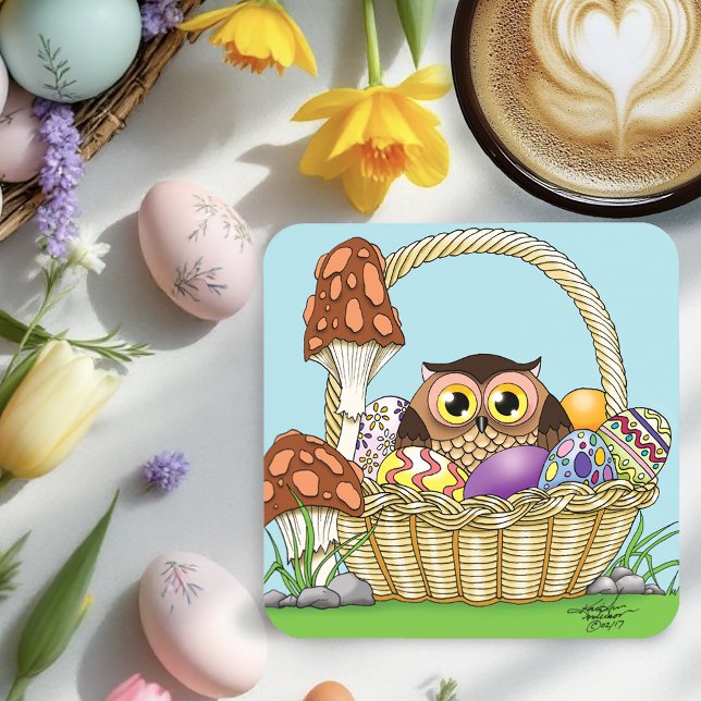 Porta-copo Páscoa Cesto (Criador carregado)