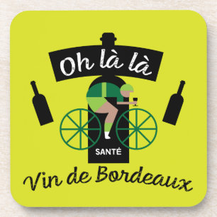 Porta-copo Páscoa francesa de Bebidas de Vinho Bordéaux
