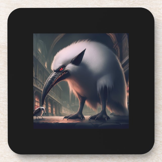 Porta-copo Pássaro Mau ficou selvagem (Frente)