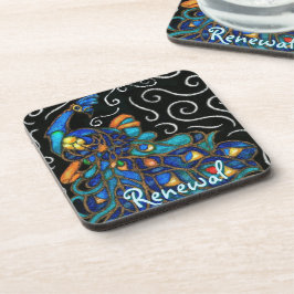 Porta-copo Pássaro Pêssego Pêssego Quimico Personalizado