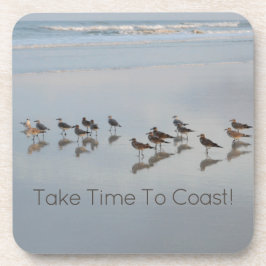 Porta-copo Pássaros Cursos Demoram A Costa