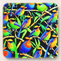 Pássaros Na Pintura De Árvores. Comprar Agora