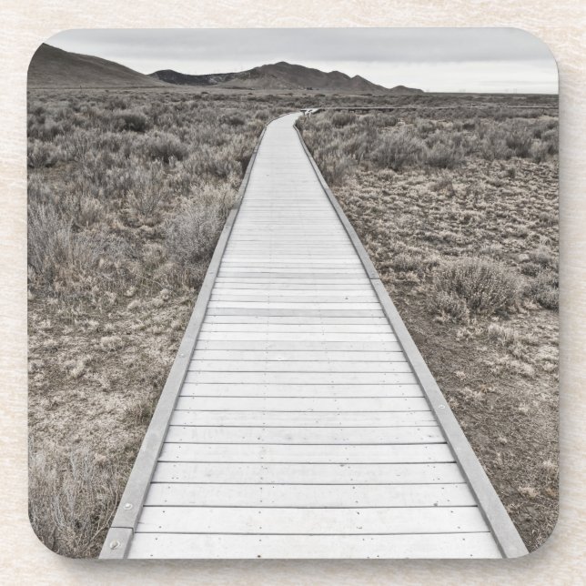 Porta-copo Passeio à beira mar através do deserto (Frente)