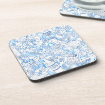 Passover Pesach Beink Coasters - Feriados Judeus