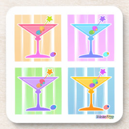 PORTA-COPO PASTEL POP ART MARTINIS
