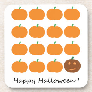 Porta-copo Patch de Abóbora Feliz Halloween