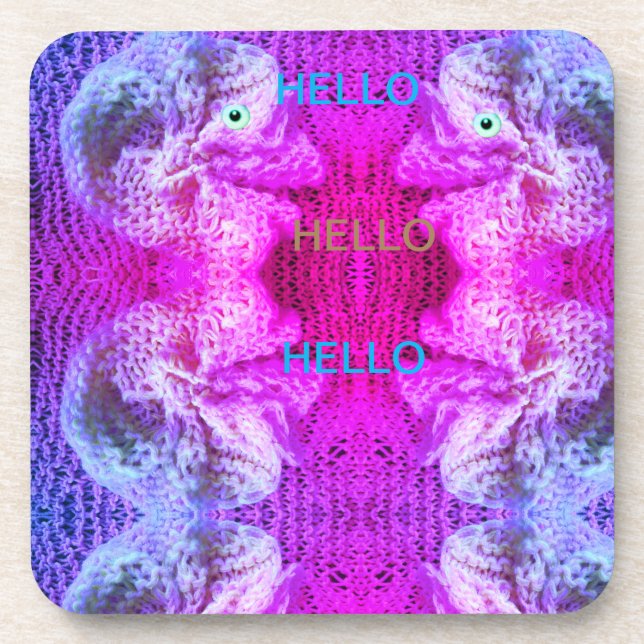 Porta-copo Patos Chatting (Frente)