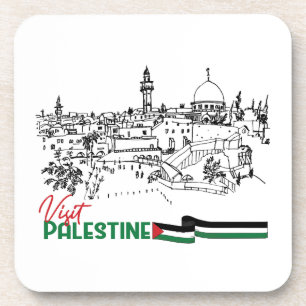 Porta-copo Patrimônio e Esperança Palestinianos