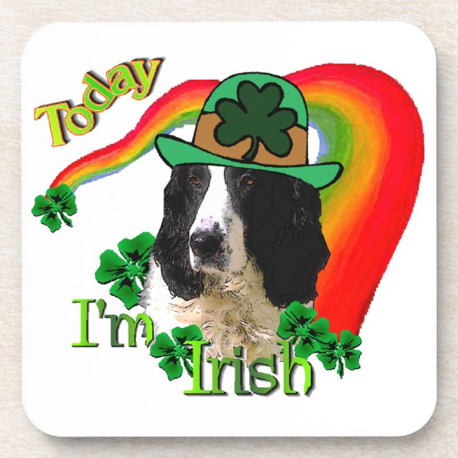 Porta-copo Pattys de Rua Inglês Springer Spaniel (Frente)