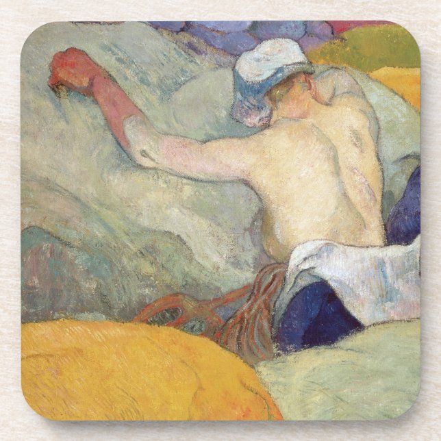 Porta-copo Paul Gauguin | no calor, ou os porcos, 1888 (Frente)