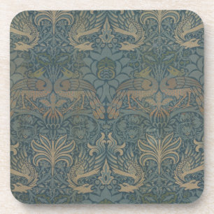 Porta-copo Pavão e Dragão por William Morris