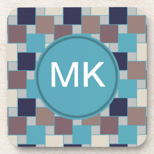 Porta-copo Pavão na praia