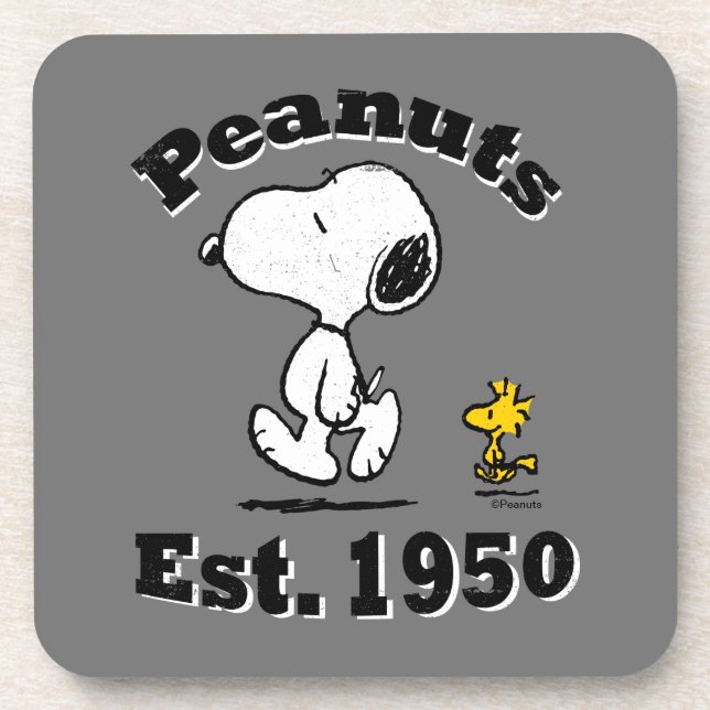 Porta-copo Peanuts Est. 1950 (Frente)