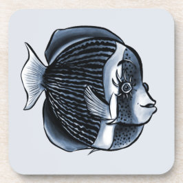 Porta-copo Peixe Gelado com Eyelashes Ângora Tropical