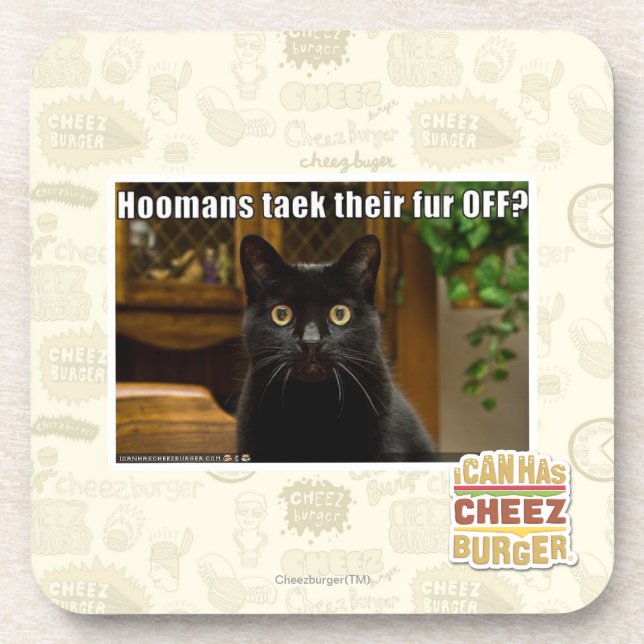 Porta-copo Pele de Hoomans Taek lá FORA? (Frente)