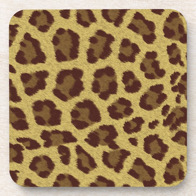 Porta-copo Pele Leopard (Frente)