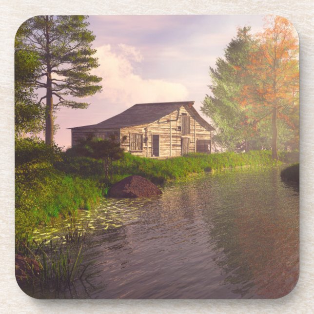 Porta-copo Pelo beira-rio (Frente)