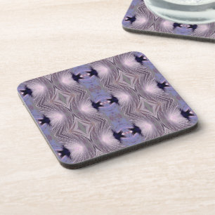 Porta-copo Penas Diamond Pattern