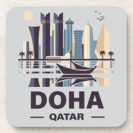 Porta-copo Península da Arábia Saudita de Doha