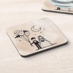Porta-copo Pequeno Casal Spooky