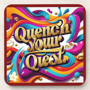 Porta-copo "Perseguir Excelência"