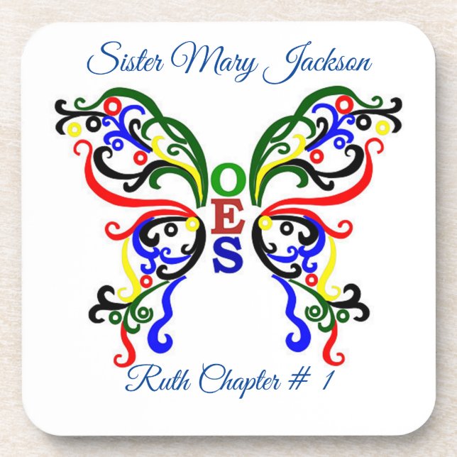 Porta-copo Personalizar Ordem da Estrela Oriental (Frente)