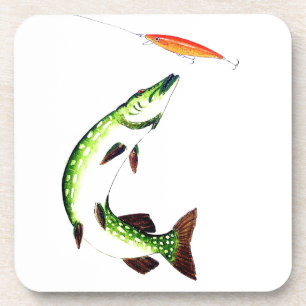 Porta-copo Pesca a pique e pesca a mosca